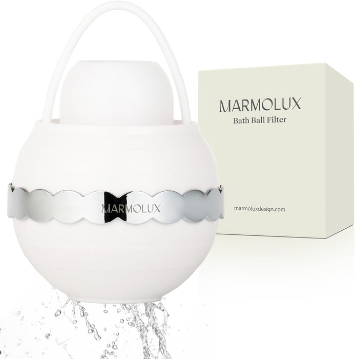 Marmolux 9-Stage Bath Tub Water Filter for Cleaner, Purer Baths | Removes Chlorine, Minerals, and Impurities | Enhances Skin and Hair Health