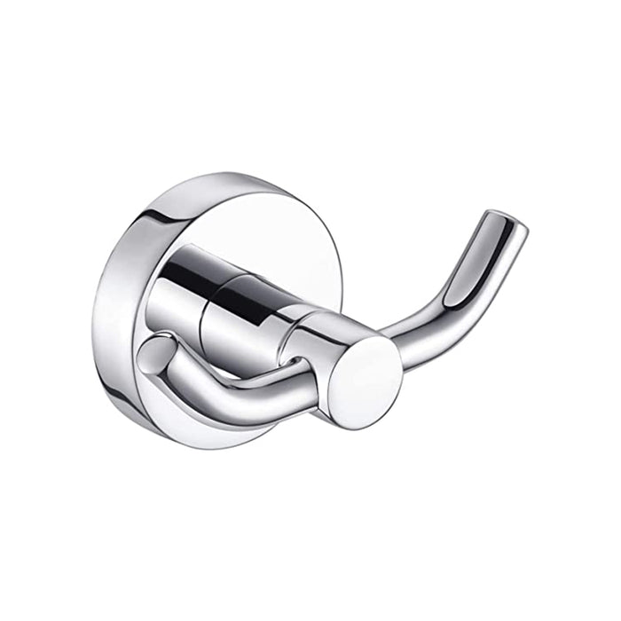 Double Towel Hook (Polished Chrome)