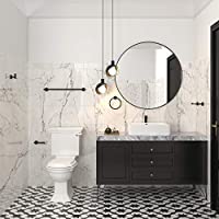 5 Piece  Bathroom Hardware Set (Matte Black)
