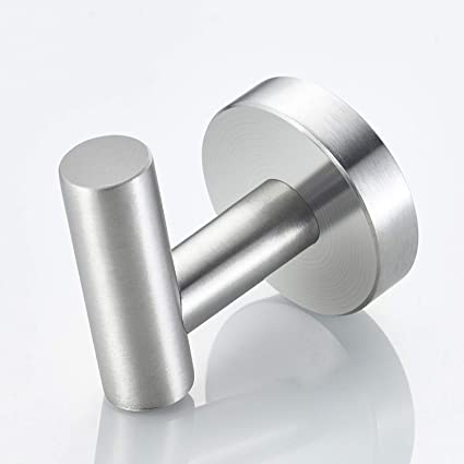 Towel Hook  (Brushed Steel)