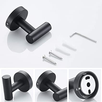 Towel Hook (Matte Black)