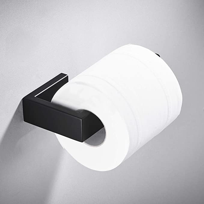 4 Pieces Wall Mounted Shelf (Matte Black)