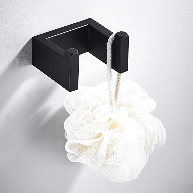 4 Pieces Wall Mounted Shelf (Matte Black)