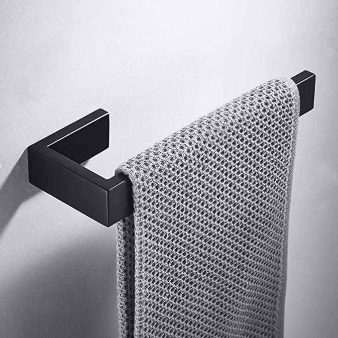 4 Pieces Wall Mounted Shelf (Matte Black)