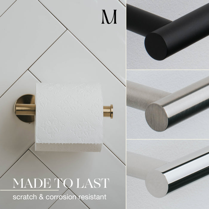 Classic Toilet Paper Roll Holder (Gold)