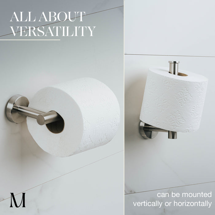 Classic Toilet Roll Holder (Stainless Steel)