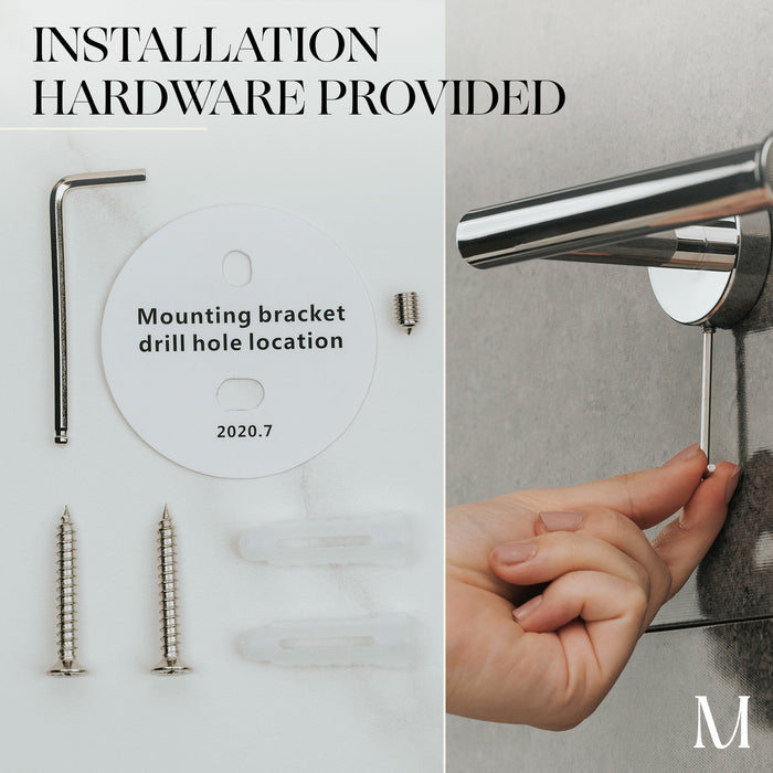 Classic Toilet Paper Roll Holder (Polished Chrome)