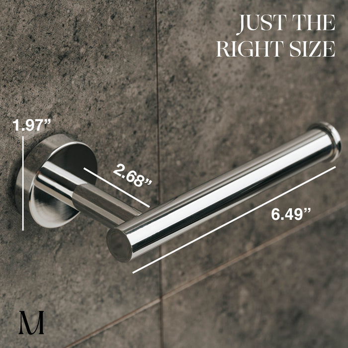 Classic Toilet Paper Roll Holder (Polished Chrome)