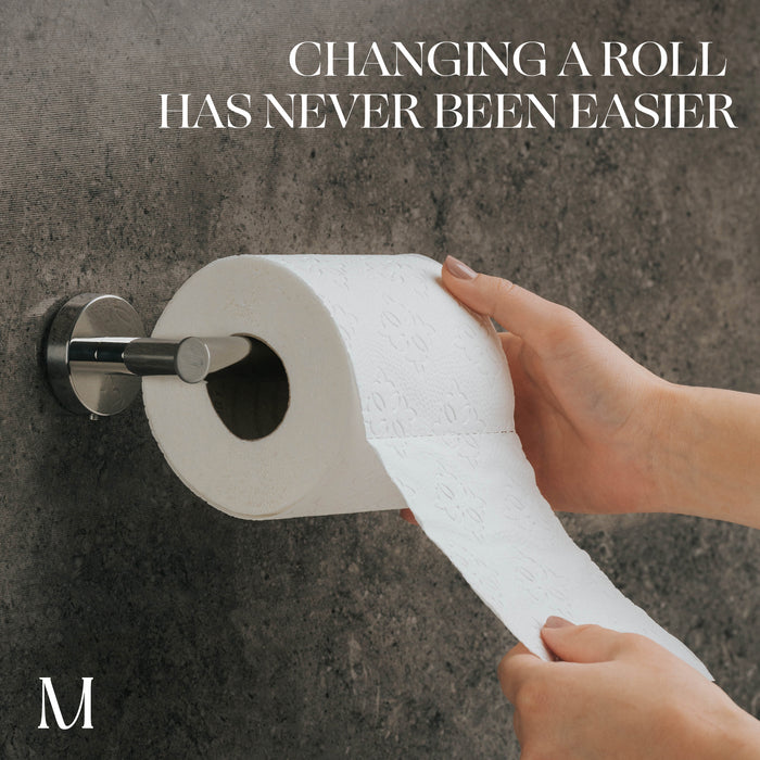 Classic Toilet Paper Roll Holder (Polished Chrome)