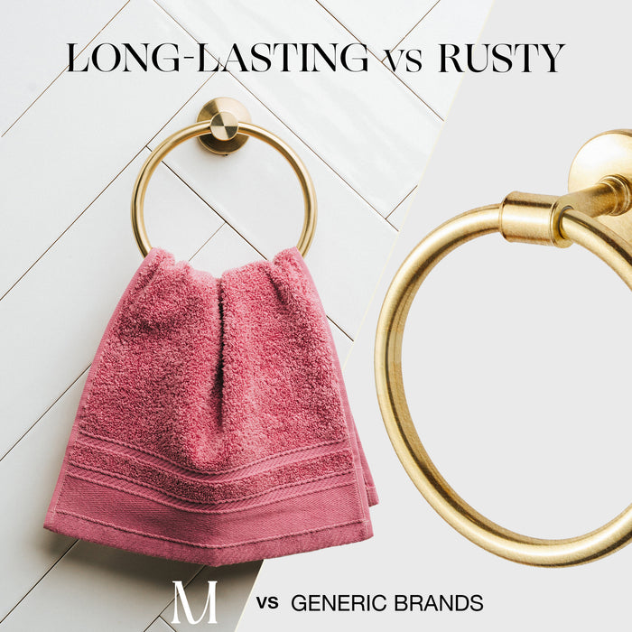 Towel Ring - Towel Holder (Gold)