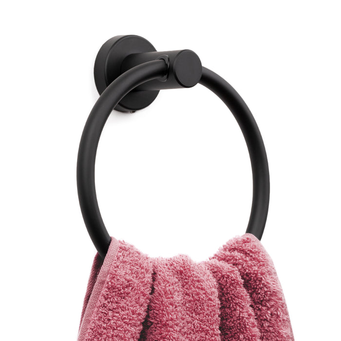 Bathroom Hardware Set of 4 (Matte Black)