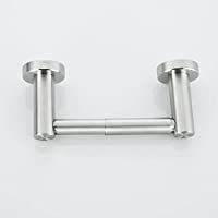 Spring Loaded Toilet Roll Holder (Brushed Steel)