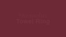 Marmolux Easy to Install Towel Ring - Hand Towel Holder 